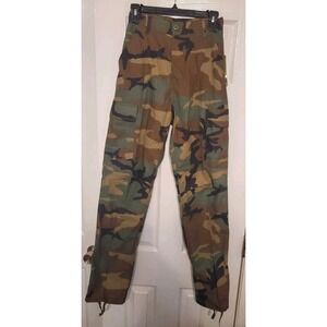 Rothco 5947 Woodland Camo Rip-Stop BDU Pants Size XS Waist 23in-27in New Tags